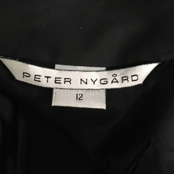 Peter Nygard Black Jacket Size 12 - Picture 8 of 8
